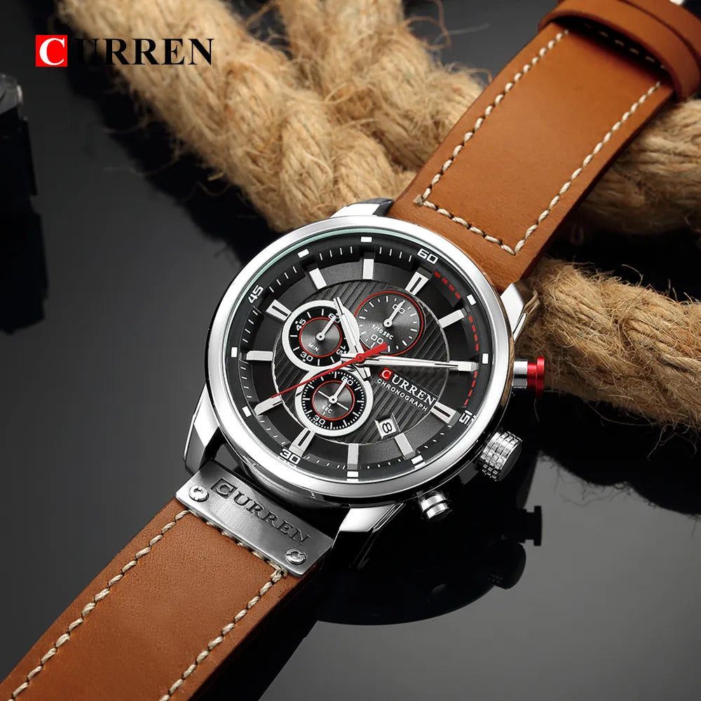 CURREN Quartz Chronograph Watch