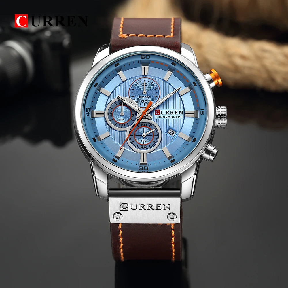 CURREN Quartz Chronograph Watch