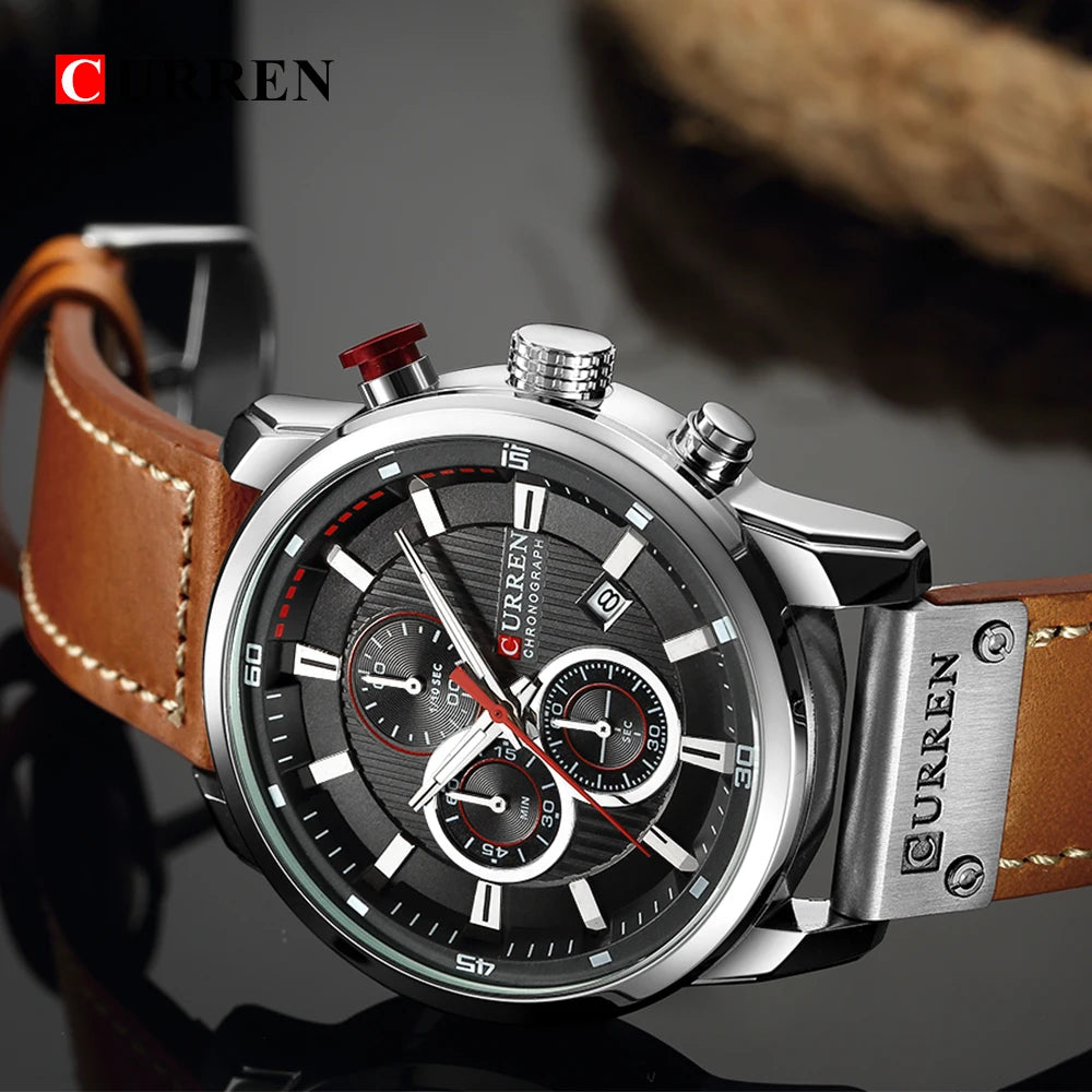 CURREN Quartz Chronograph Watch