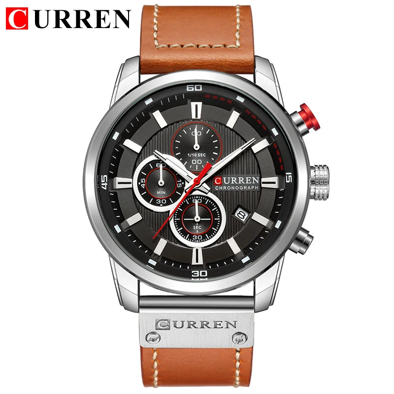 CURREN Quartz Chronograph Watch